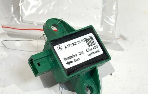 Airbag deployment crash/impact sensor