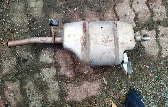 Hyundai i10 Muffler ending 