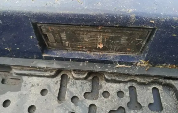 Renault Twingo II Number plate light