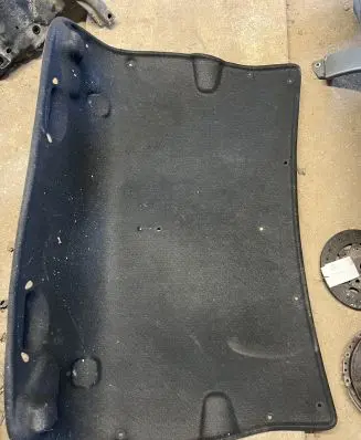 Peugeot 307 CC Tailgate/boot lid cover trim 96411895ZD