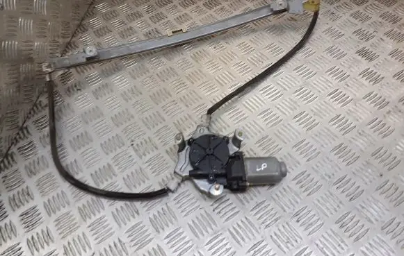 Renault Scenic I Front door window regulator with motor 400733T3