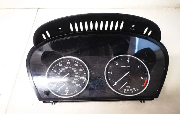 BMW 5 E60 E61 Speedometer (instrument cluster) 62109194890 110.080.398