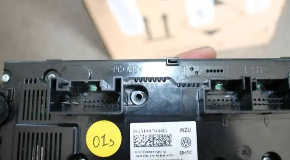 Volkswagen Golf Sportsvan Climate control unit 5G1907044G
