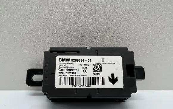 BMW 3 F30 F35 F31 Alarm control unit/module 9269634 A2C37521900