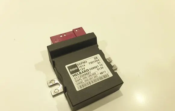 BMW 7 F01 F02 F03 F04 Fuel injection pump control unit/module 7301554