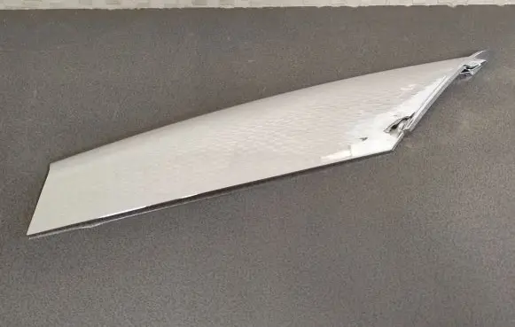 Tesla Model S Front bumper splitter molding 105637900C