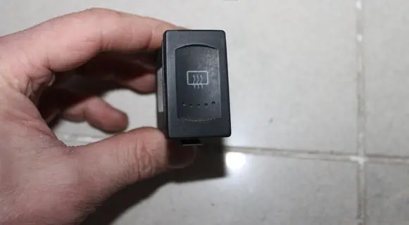Volkswagen Sharan Windscreen/window heater switch 7M3959621 YM2118C621AAW
