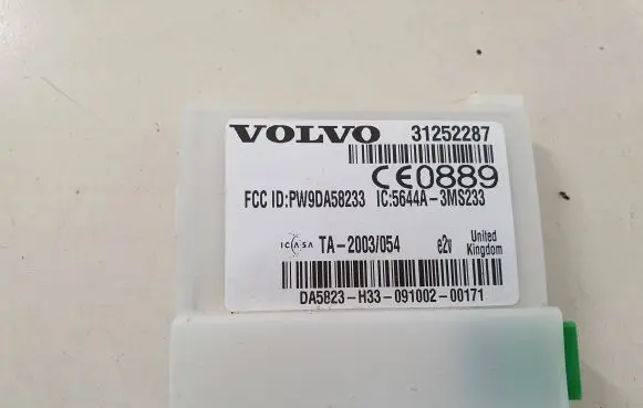 Volvo V50 Alarm control unit/module 31252287