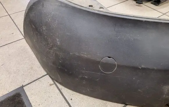 Volkswagen Golf V Rear bumper lower part trim 1K6807521