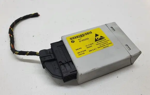 BMW 5 E60 E61 Center console control module 9183233 28137346 629225