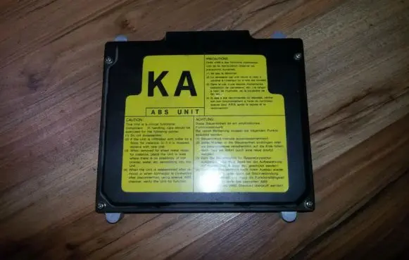 Honda Accord ABS control unit/module 39790sm4a11 kt196898