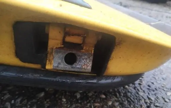 Audi A2 Front door upper hinge