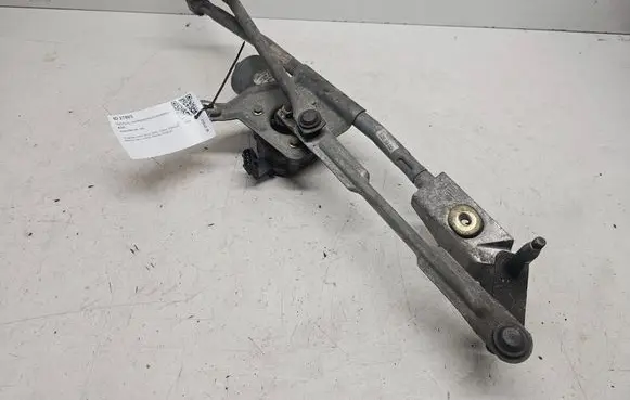 Front wiper linkage and motor
