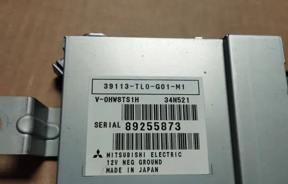 Honda Accord Other control units/modules 39113TL0G01M1 89255873 V0HW8TS1H
