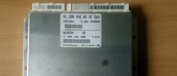 Mercedes-Benz A W168 Engine control unit/module 0265109496 0295458332