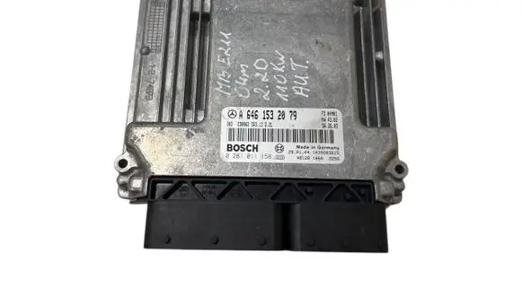 Mercedes-Benz E W211 Engine control unit/module A6461532079 1039S03615 0281011158