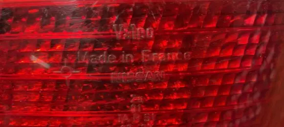 Nissan Almera N16 Rear/tail lights