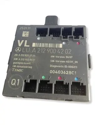 Mercedes-Benz C W204 Door control unit/module A2129004202 A2129028001 228203726