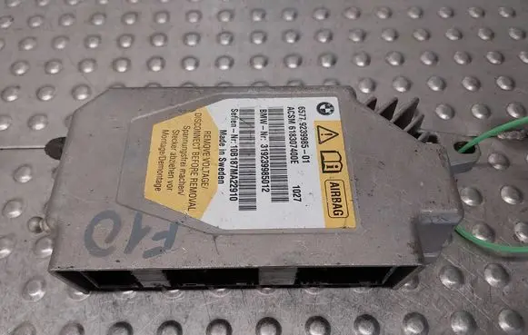 BMW 5 F10 F11 Airbag control unit/module 9239985