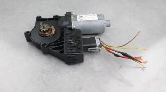 Opel Astra H Front door window regulator motor 13101481