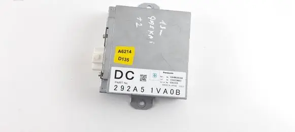 Nissan Qashqai Voltage converter inverter 292A51VA0B 120425NB02 0362334