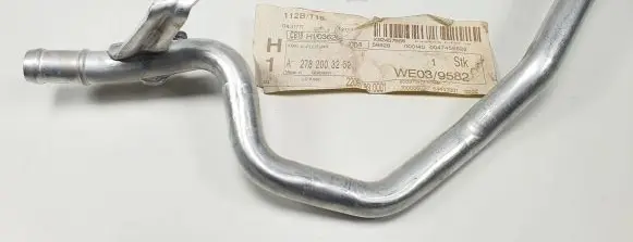 Mercedes-Benz E W212 Engine coolant pipe/hose A2782003252
