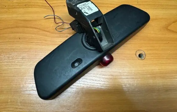 BMW 5 E60 E61 Rear view mirror (interior) 8236772 360105 3220608