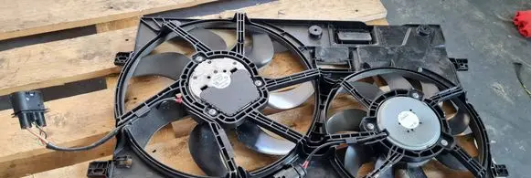 Audi A3 8Y Radiator cooling fan shroud 5WA121205B 5WA121207B 5Q0959455BJ