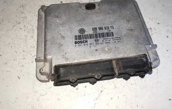 Volkswagen PASSAT B5 Engine control unit/module 038906018FG 0281010063