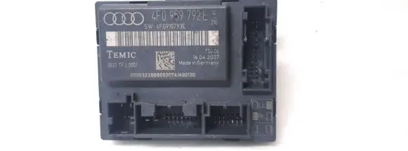 Audi A6 S6 C6 4F Door control unit/module 4F0959792E