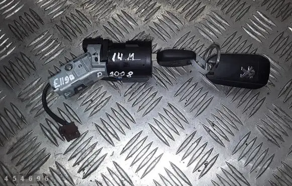 Peugeot 2008 I Ignition lock 9663123380