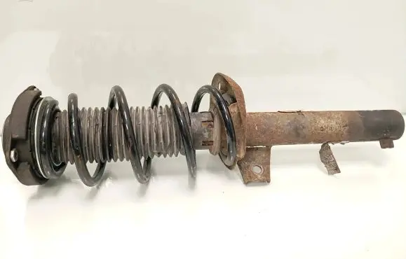 Volkswagen Golf VI Front shock absorber with coil spring 1KO413031CR