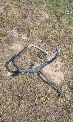 Audi Q7 4L Engine coolant pipe/hose 7L8121373H