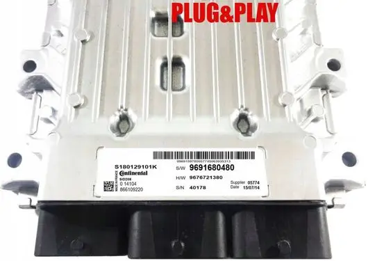 Peugeot Boxer Engine control unit/module ECU S180129101K 9676721380 9691680480