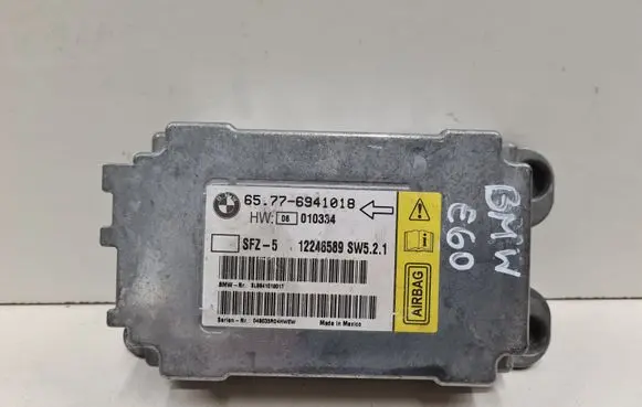 BMW 5 E60 E61 Airbag control unit/module 65776941018