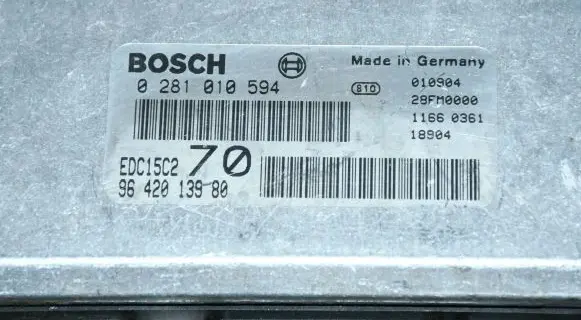 Peugeot 206 Engine control unit/module 9642013980