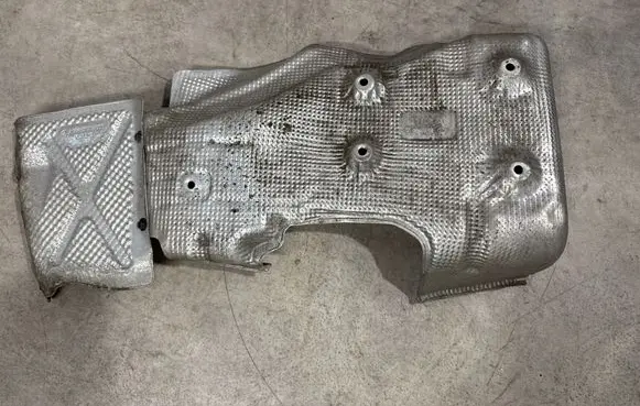 Mercedes-Benz GLE W167 Exhaust heat shield A1676805409 A1676802603
