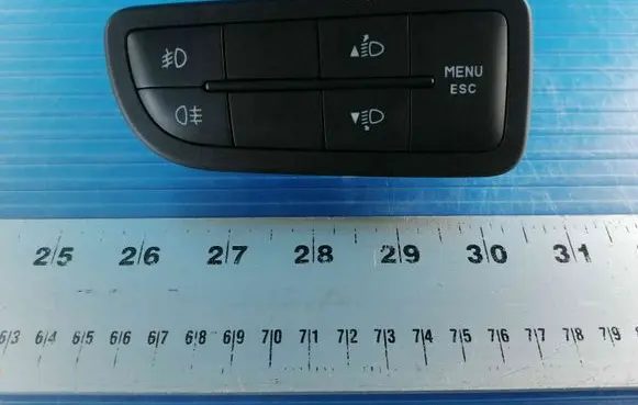 Citroen Nemo Headlight level height control switch B569