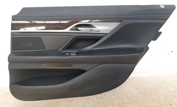 Rear door card panel trim