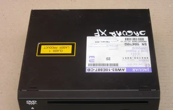 Jaguar XF X250 Navigation unit CD/DVD player AW8310E887CB