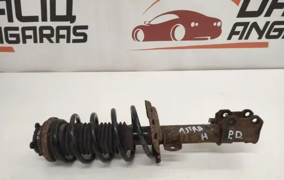 Opel Astra H Front shock absorber with coil spring 22241604 644609745 24466545