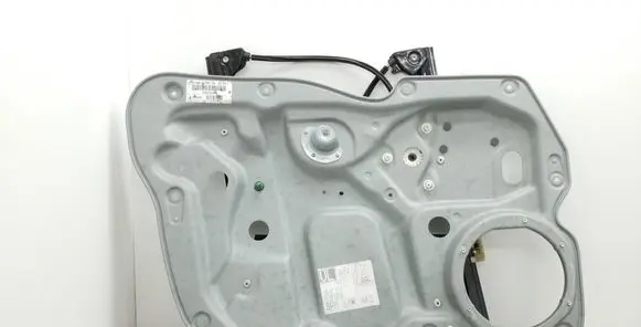 Volkswagen Touran II Front window lifting mechanism without motor 1T2837729BA 1T2971121A
