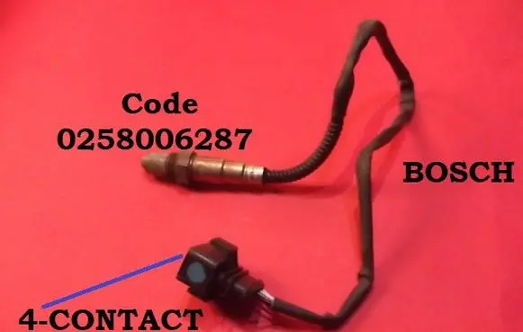 Volkswagen PASSAT B5 Lambda probe sensor 0258006287