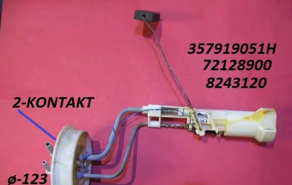Volkswagen PASSAT B4 Fuel level sensor 357919051H 72128900
