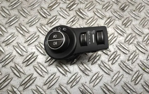 Headlight level height control switch