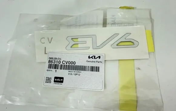 KIA EV6 Manufacturers badge/model letters 86310-CV000