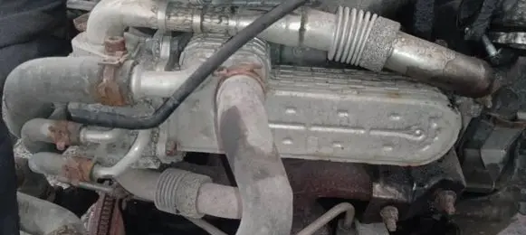Skoda Octavia Mk2 (1Z) EGR valve cooler 038131513AD 03G131063E