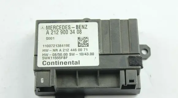 Mercedes-Benz E W212 Fuel injection pump control unit/module A2129003408