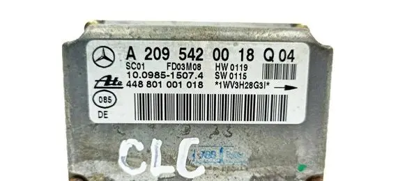 Mercedes-Benz C W203 ESP acceleration yaw rate sensor A2095420018 FD03M08 448801001018