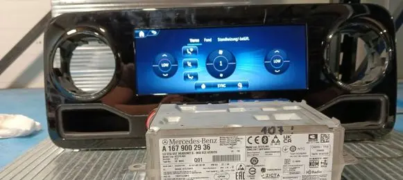 Mercedes-Benz GLE W167 Radio/CD/DVD/GPS head unit A1679002936